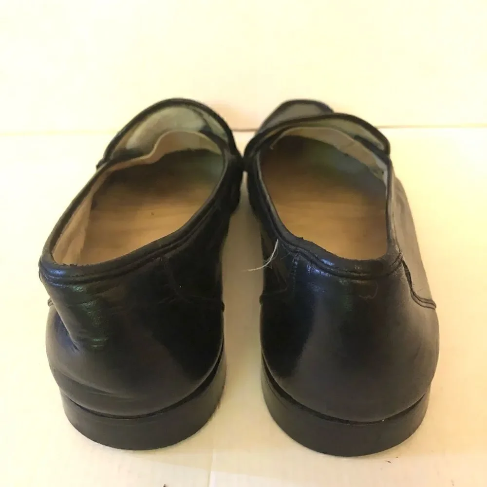Bally Leather Slip On Dress Shoe